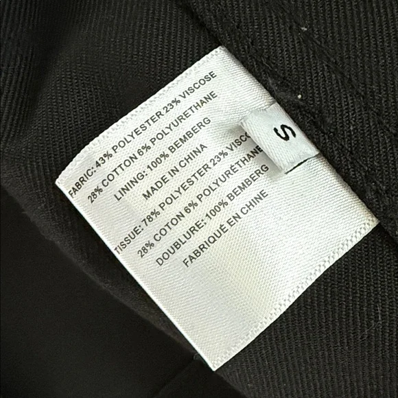 Proenza Schouler Black and Ecru Windowpane Utility Jacket Sz S - Picture 9 of 9